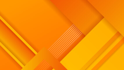 Orange and yellow abstract background. Vector abstract graphic design banner pattern presentation background web template. Background, for design brochure, website, flyer, presentation, landing page