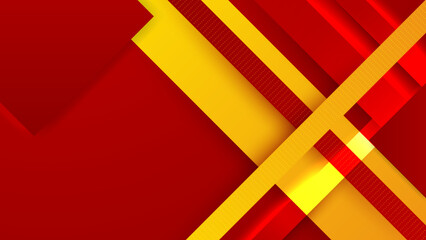 Abstract background with red orange yellow gradient color. Vector abstract graphic design banner pattern web template for presentation design, flyer, social media cover, web banner, tech banner