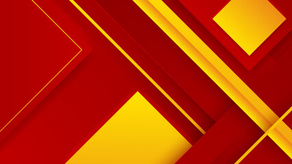 Abstract background with red orange yellow gradient color. Vector abstract graphic design banner pattern web template for presentation design, flyer, social media cover, web banner, tech banner