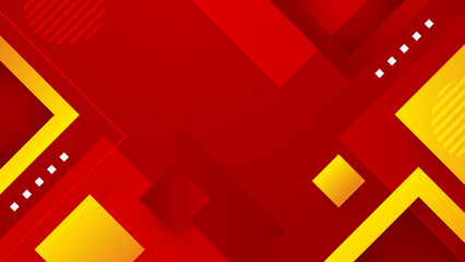 Abstract background with red orange yellow gradient color. Vector abstract graphic design banner pattern web template for presentation design, flyer, social media cover, web banner, tech banner