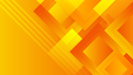 Abstract minimal orange and yellow background with geometric creative and minimal gradient concepts, for posters, banners, landing page concept image.