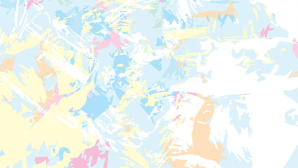 Abstract bright colorful rough shapes background.