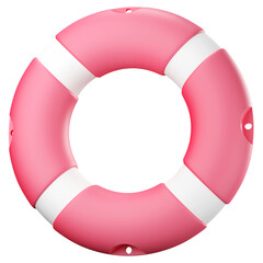 3d icon lifebuoy ring