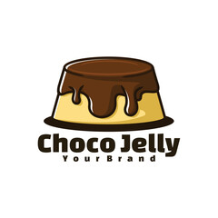 cute Choco jelly art illustration