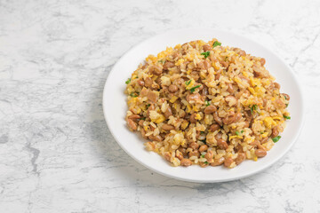 納豆チャーハン