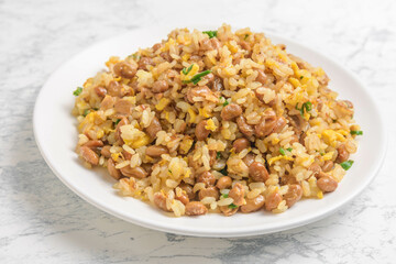 納豆チャーハン