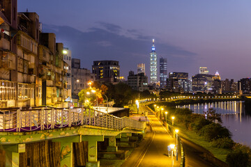 Taipei city landmark