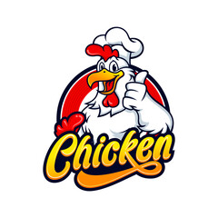 Fried Chicken Restaurant Logo Template