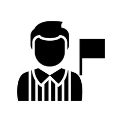 arbitrator icon or logo isolated sign symbol vector illustration - high quality black style vector icons
