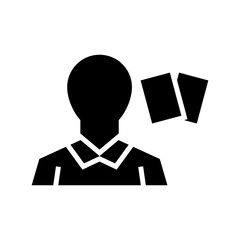 arbitrator icon or logo isolated sign symbol vector illustration - high quality black style vector icons
