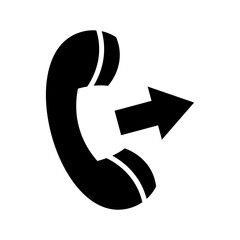 calling icon or logo isolated sign symbol vector illustration - high quality black style vector icons
