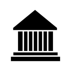 court icon or logo isolated sign symbol vector illustration - high quality black style vector icons
