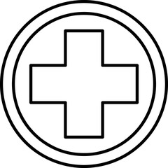 Obraz premium Medical icon vector illustration on white background..eps