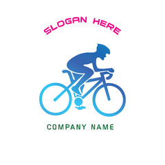 mountain bike or cycling logo for your design needs
