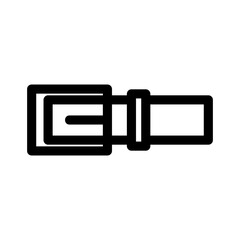 belt icon or logo isolated sign symbol vector illustration - high quality black style vector icons
