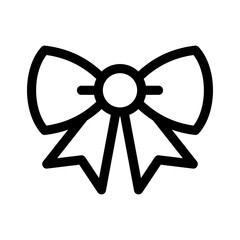 Fototapeta premium bow icon or logo isolated sign symbol vector illustration - high quality black style vector icons 