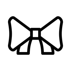 bow icon or logo isolated sign symbol vector illustration - high quality black style vector icons

