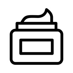 cream icon or logo isolated sign symbol vector illustration - high quality black style vector icons
