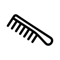 Fototapeta premium hair comb icon or logo isolated sign symbol vector illustration - high quality black style vector icons 