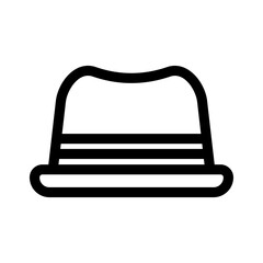 hat icon or logo isolated sign symbol vector illustration - high quality black style vector icons

