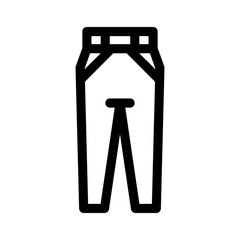 jeans icon or logo isolated sign symbol vector illustration - high quality black style vector icons
