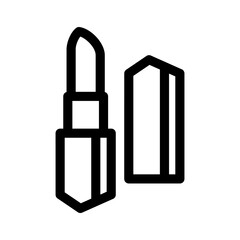 lipstick icon or logo isolated sign symbol vector illustration - high quality black style vector icons

