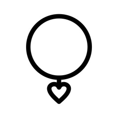 necklace icon or logo isolated sign symbol vector illustration - high quality black style vector icons
