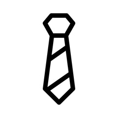 necktie icon or logo isolated sign symbol vector illustration - high quality black style vector icons
