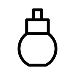 perfume icon or logo isolated sign symbol vector illustration - high quality black style vector icons
