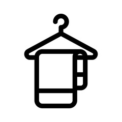 towel icon or logo isolated sign symbol vector illustration - high quality black style vector icons
