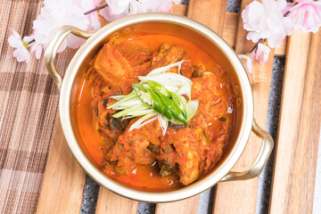  Braised Short Ribs and Ripe Kimchi ( Mugeunji Galbi jjim)