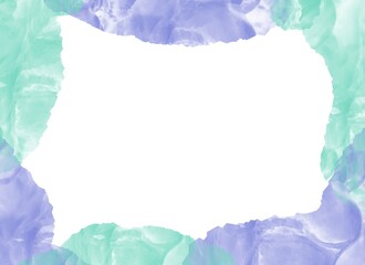 カラフルな飾り枠、デザイン素材