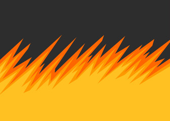 Simple background with gradient jagged pattern and with some copy space area