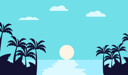 Summer vacation concept background. travel items on the beach