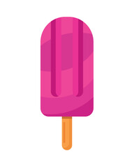 pink ice cream stick