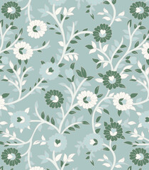 traditional Indian paisley pattern on      background