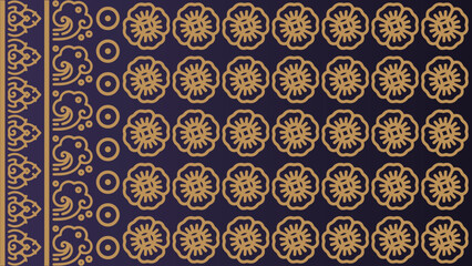 Gradient Color Fabric Pattern Design Vector Illustration