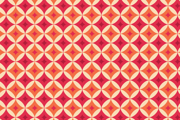 Geometric seamless pattern