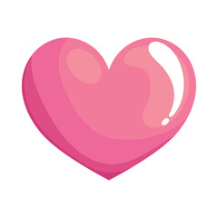 pink heart love