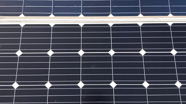  solar panels on a roof, green energy concept