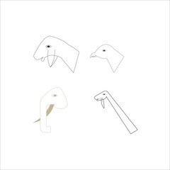 animal icon design vector symbol