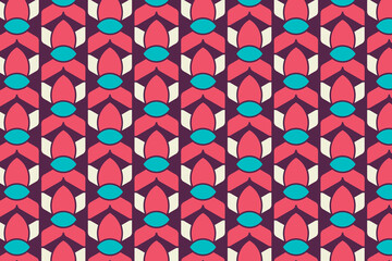 Geometric seamless pattern