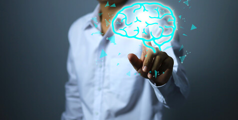 Hand press to activate the brain means to keep the knowledge up to date and refresh the mind.