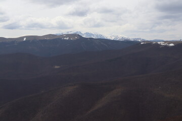 Fototapeta na wymiar view on bulgaria mountains, Europe