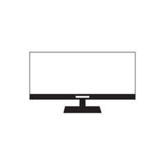 television icon logo vector design