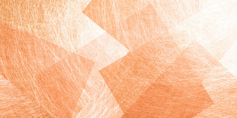 オレンジ色の和紙　テクスチュア　抽象的背景　 - obrazy, fototapety, plakaty