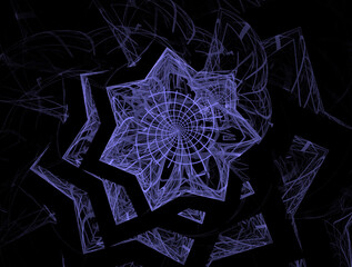 Imaginatory fractal abstract background Image