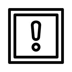 alert icon or logo isolated sign symbol vector illustration - high quality black style vector icons

