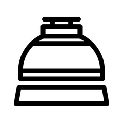 bell icon or logo isolated sign symbol vector illustration - high quality black style vector icons
