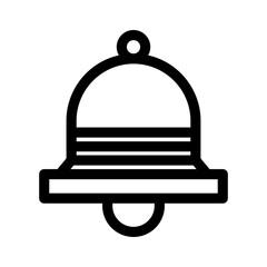 bell icon or logo isolated sign symbol vector illustration - high quality black style vector icons
